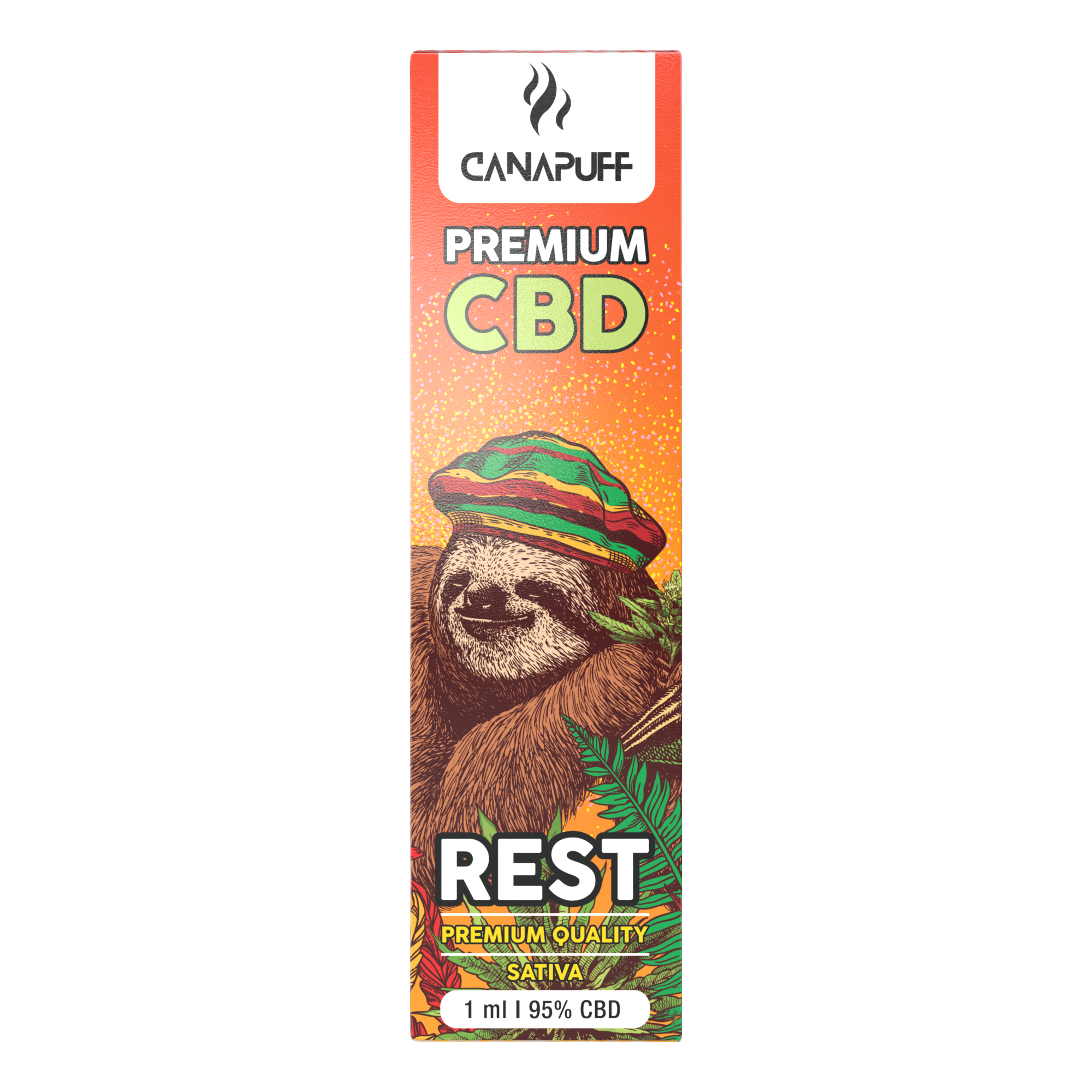 REST 95% CBD - CanaPuff - ONE-USE - 1ml Canapuff