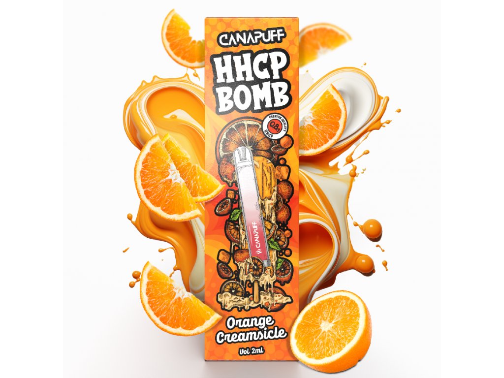 HHCP Bomb Orange Creamsicle - JEDNO POUŽITÍ - 2ml