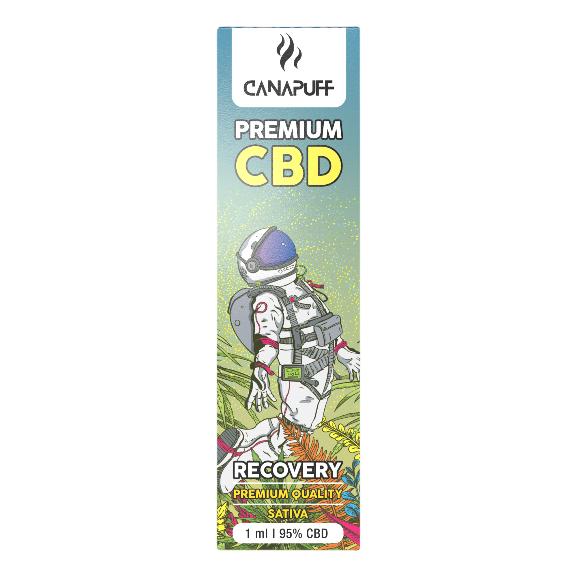 RECOVERY 95% CBD - CanaPuff - ONE-USE - 1ml Canapuff