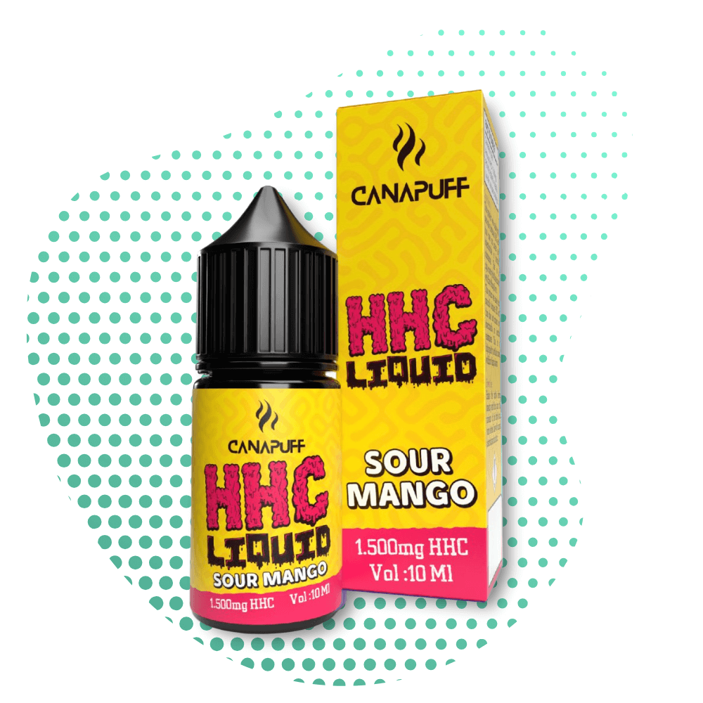 HHC Liquid 1.500mg - Kyselé mango