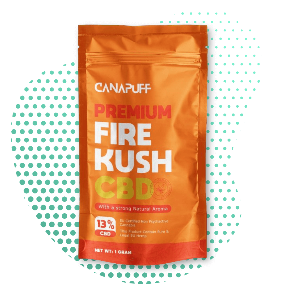 canapuff cbd flower fire kush premium