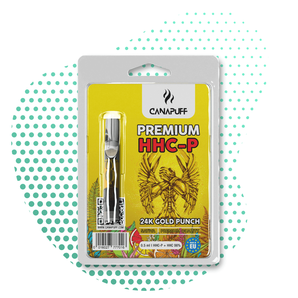 Canapuff 24K GOLD PUNCH HHC P 96% cartridge