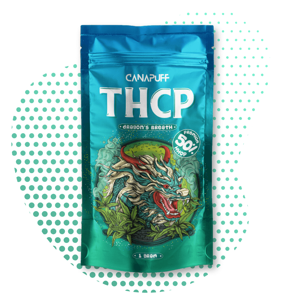 Canapuff - DRAČÍ DECH 50% - THCp Květiny