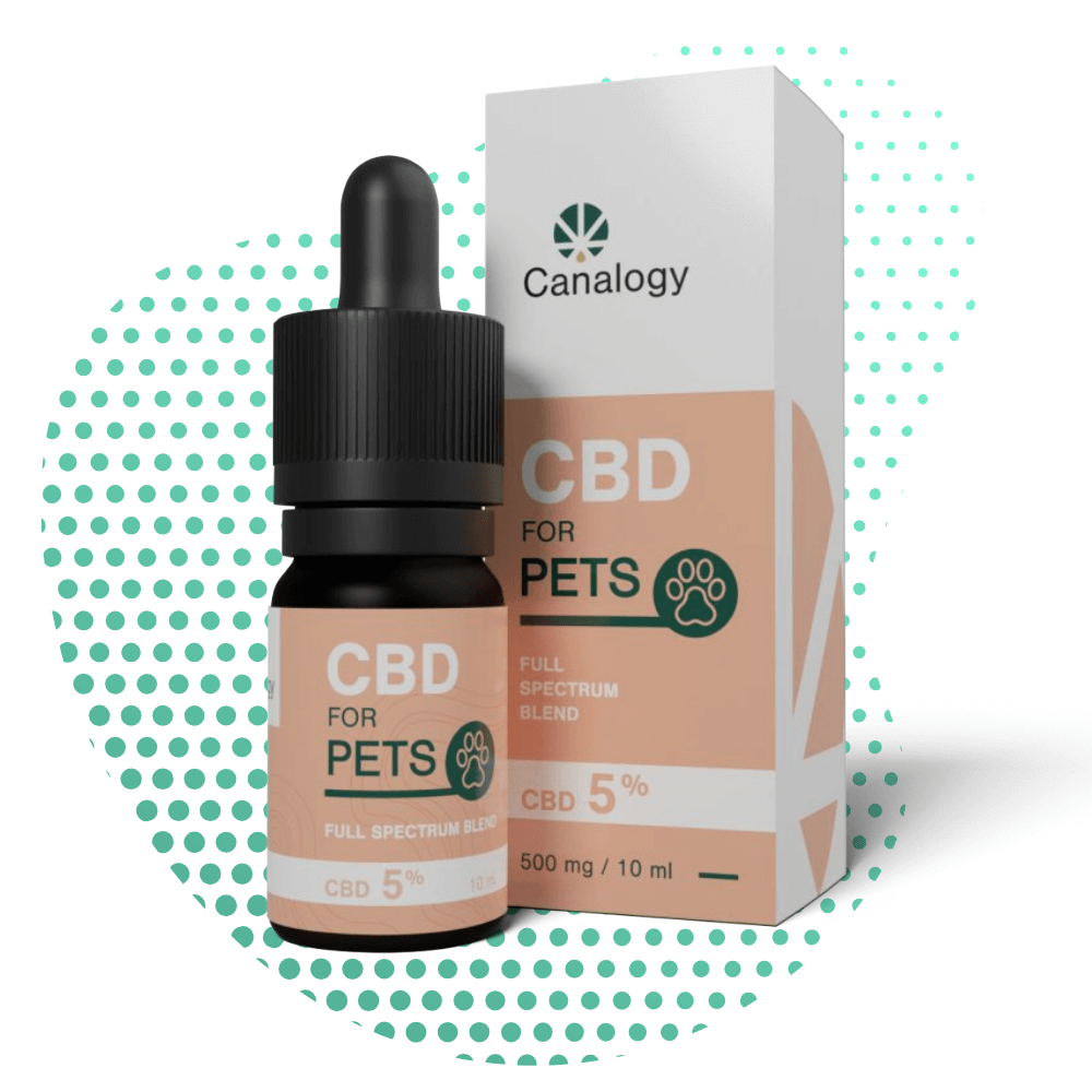 Canalogy 5% CBD olej pro zvířata