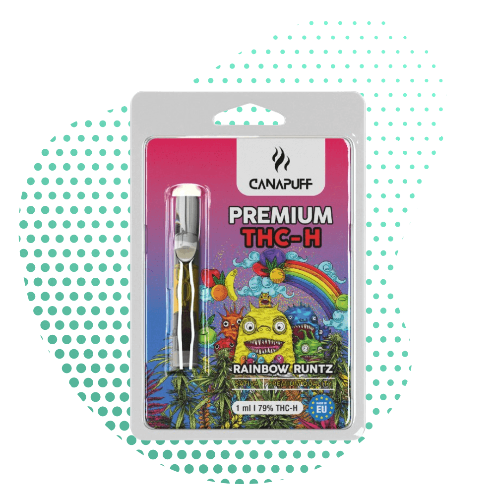 CanaPuff Rainbow Runtz THC H 79% cartridge