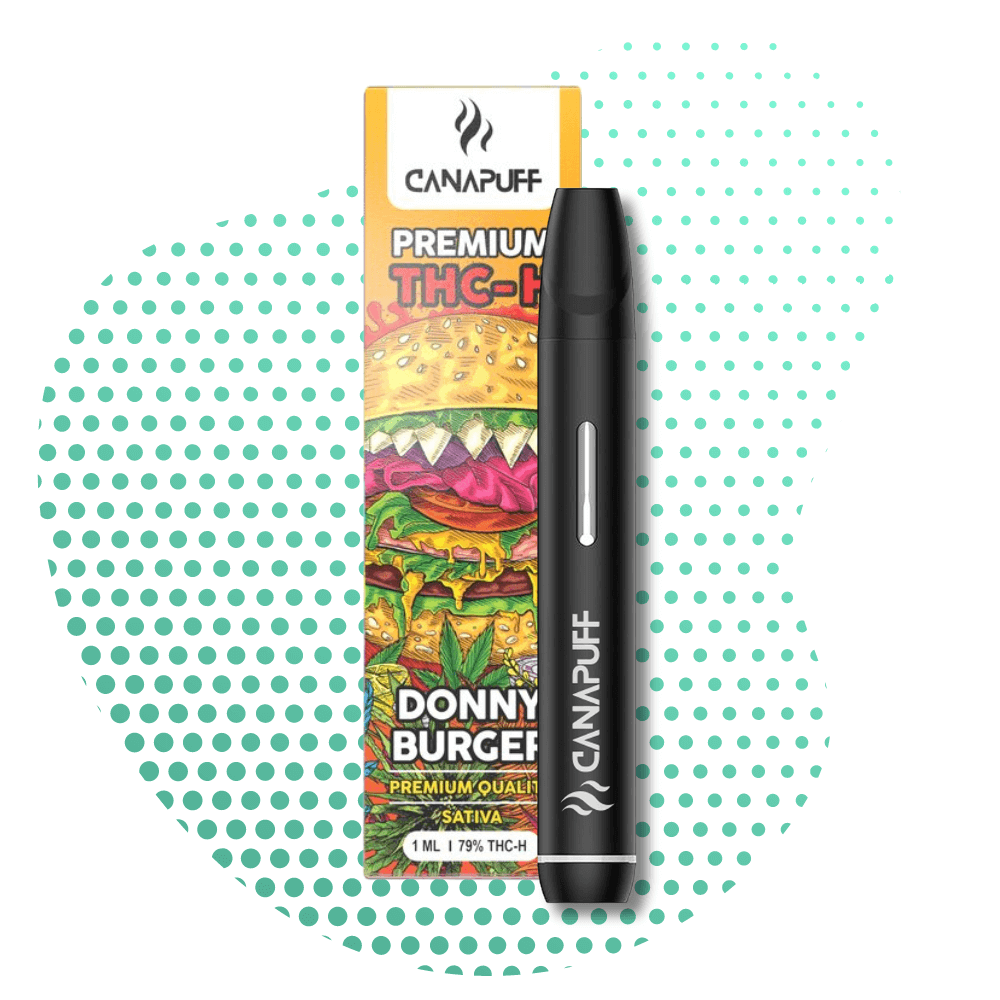 Donny Burger 79% THC H Canapuff One Use 1ml