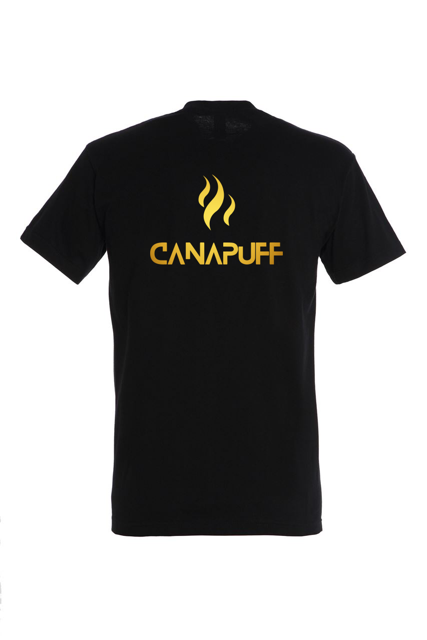 T-shirt Canapuff - black